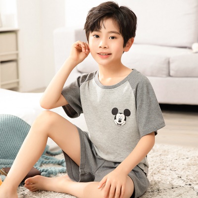 Ensemble de pyjama 2 pièces modal manches courtes pour enfants
