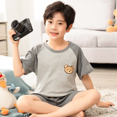 Pyjama pour enfants 2 pièces modal manches courtes costume dessin animé
