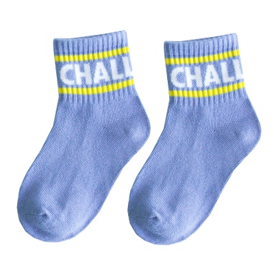 Chaussettes pour enfants Chaussettes rayées à barres parallèles