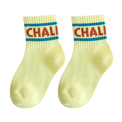 Chaussettes pour enfants Chaussettes rayées à barres parallèles
