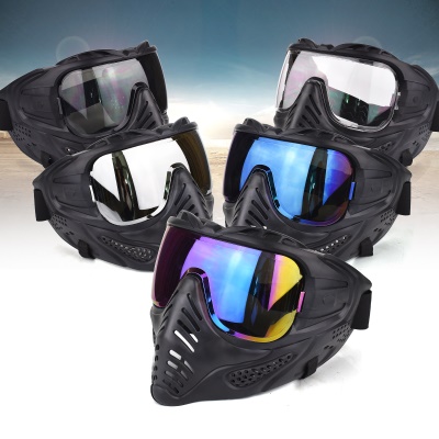Masque de protection Zlang Protection complète du visage Matériau TPR léger