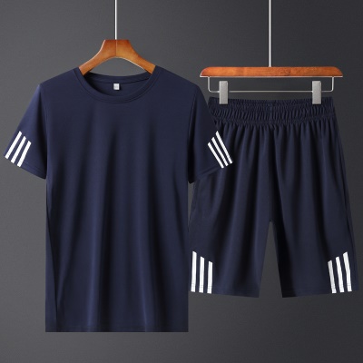 Ensemble de shorts manches courtes pour hommes grande taille Speed Dry Clothes