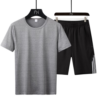 Ensemble de sport short manches courtes deux pièces