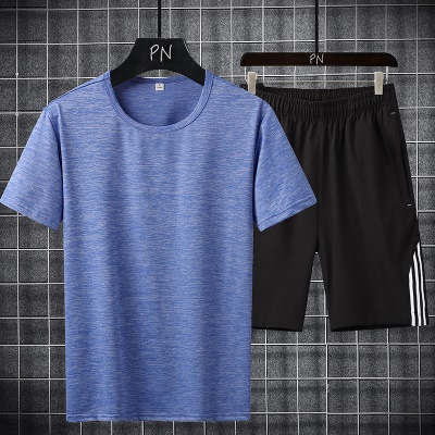 Ensemble de sport short manches courtes deux pièces