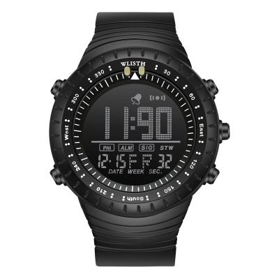 WLISTH Montres pour hommes chronographe chronographe affichage du calendrier