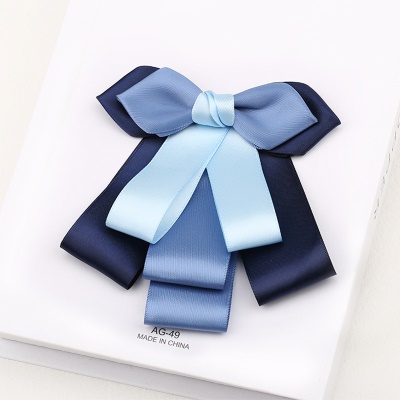 Nœud papillon/arc de soie de polyester décoratif avec des fleurs de tête pour femmes