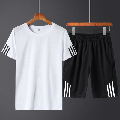 Ensemble de shorts manches courtes pour hommes grande taille Speed Dry Clothes