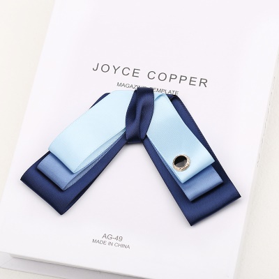 noeud papillon Femme/tête fleur de couleur arc de polyester