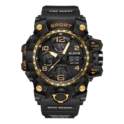 Montres pour hommes multifonction lumineux montres électroniques