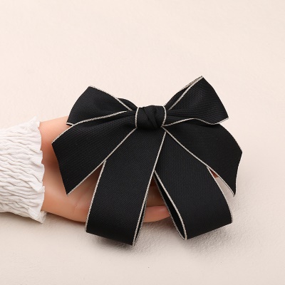 noeud papillon Femme/arc de fleur de tête pour femmes Polyester fils teints