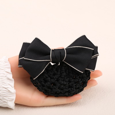 noeud papillon Femme/arc de fleur de tête pour femmes Polyester fils teints