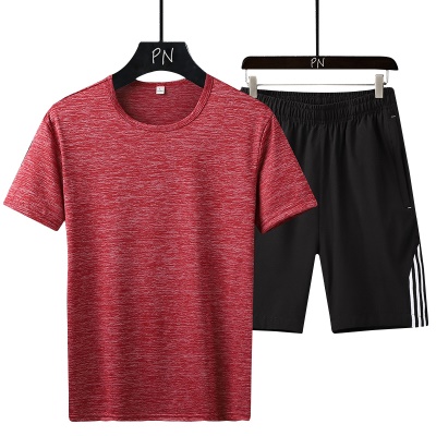 Ensemble de sport short manches courtes deux pièces