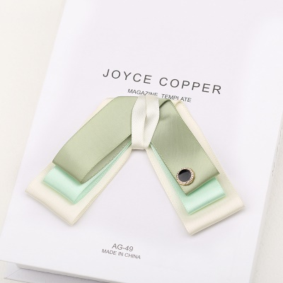 noeud papillon Femme/tête fleur de couleur arc de polyester