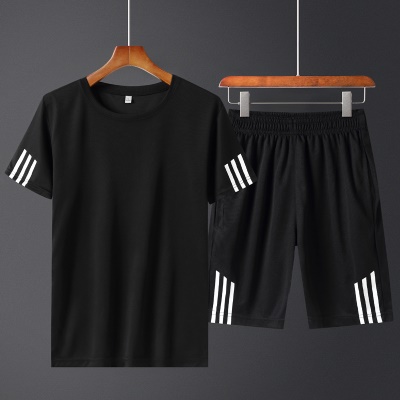 Ensemble de shorts manches courtes pour hommes grande taille Speed Dry Clothes