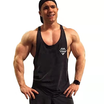T-shirt sans manches en I avec gilet ample