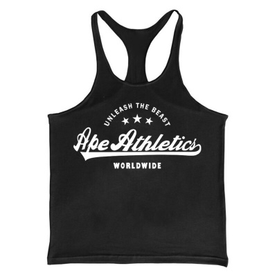 Gilet de sport pour hommes Loose Sling Letter Print