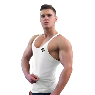T-shirt sans manches en I avec gilet ample