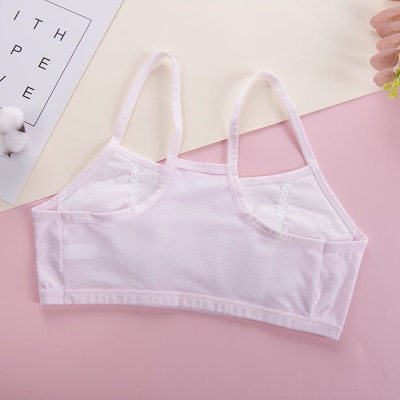 Soutien-gorge lingerie coton bretelles sans anneau en acier pour les filles