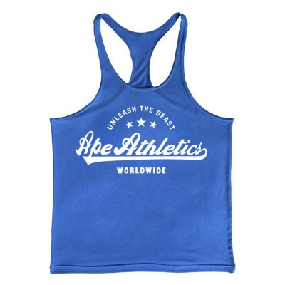 Gilet de sport pour hommes Loose Sling Letter Print