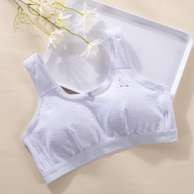 soutien-gorge lingerie sans acier anneaux coton doux et confortable