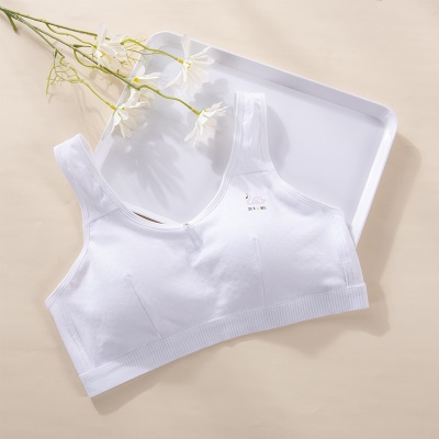 soutien-gorge lingerie sans acier anneaux coton doux et confortable