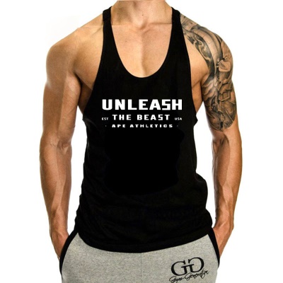 T-shirt sans manches ample pour gilet de fitness