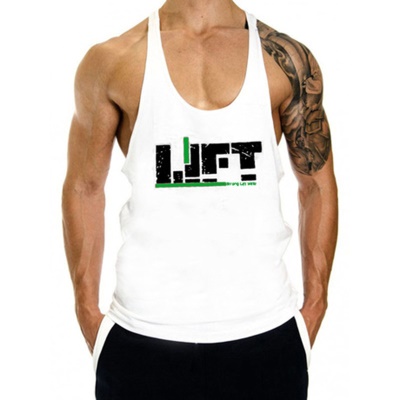 T-shirt sans manches épaules amples avec bretelles en I
