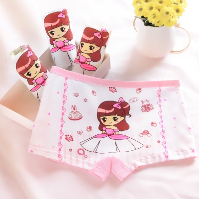 Culotte fille coton boxer