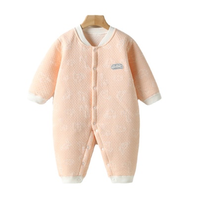 Combinaison bébé en coton triple pince coton pour la chaleur