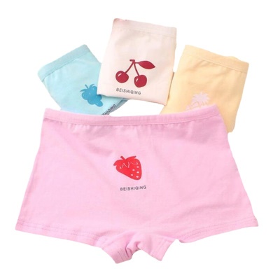 Culotte fille coton boxer