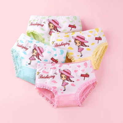 Culotte fille coton boxer