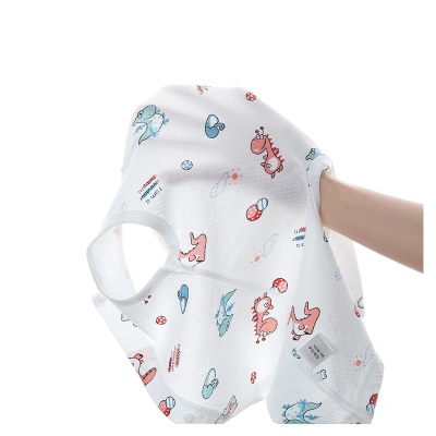 Combinaison pour bébé en coton imprimé ouvert