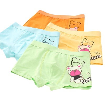 Boxer short en coton pour les petits et les grands culottes