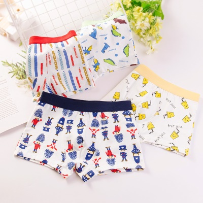 Boxers en coton doux culottes pour les garçons