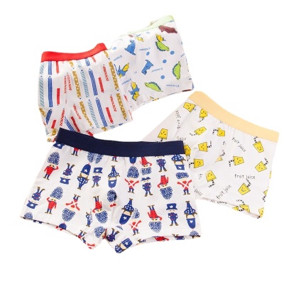 Boxers en coton doux culottes pour les garçons
