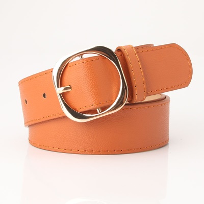 Ceinture décorative polyvalente pour femmes avec motif litchi