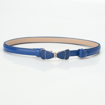Ceinture femme réglable avec boucle rose Ceinture fine
