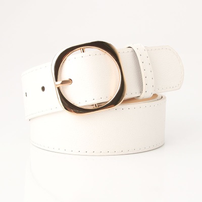 Ceinture décorative polyvalente pour femmes avec motif litchi