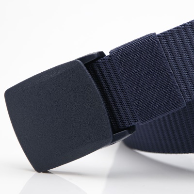 Ceinture femme en nylon respirant boucle en plastique