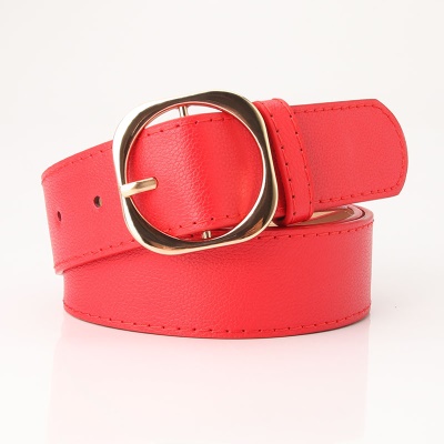 Ceinture décorative polyvalente pour femmes avec motif litchi