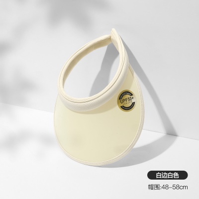 Chapeau de tennis pour femmes avec protection anti-UV et protection solaire UV en plastique tricoté chaîne