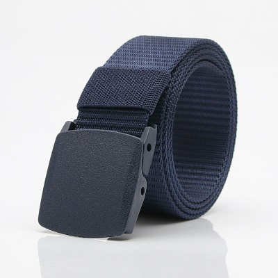 Ceinture femme en nylon respirant boucle en plastique