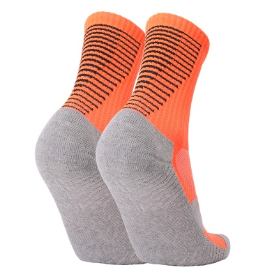 Chaussettes de football mi-cylindre anti-dérapant et épaissies sous serviette