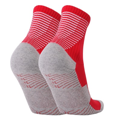 Chaussettes de football mi-cylindre anti-dérapant et épaissies sous serviette