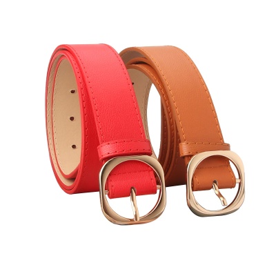 Ceinture décorative polyvalente pour femmes avec motif litchi