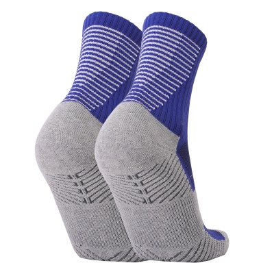 Chaussettes de football mi-cylindre anti-dérapant et épaissies sous serviette