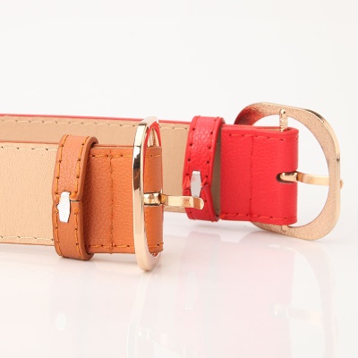 Ceinture décorative polyvalente pour femmes avec motif litchi
