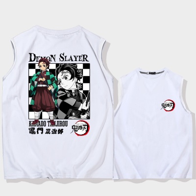 Maillot de basket-ball OCREA en coton ample et confortable imprimé dessin animé