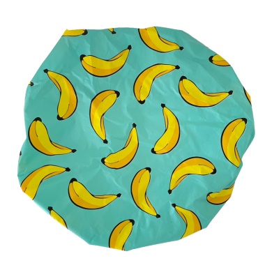 Bonnet de bain léger imprimé de fruits de dessin animé