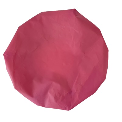 Bonnet de bain monochrome en métal